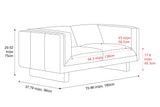 Alaina Leather Sofa