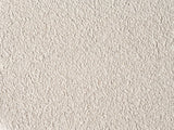 Close-up of the Altomonte Cream Fiberglass Stacked Side Table: the cream sand-textured finish of the top