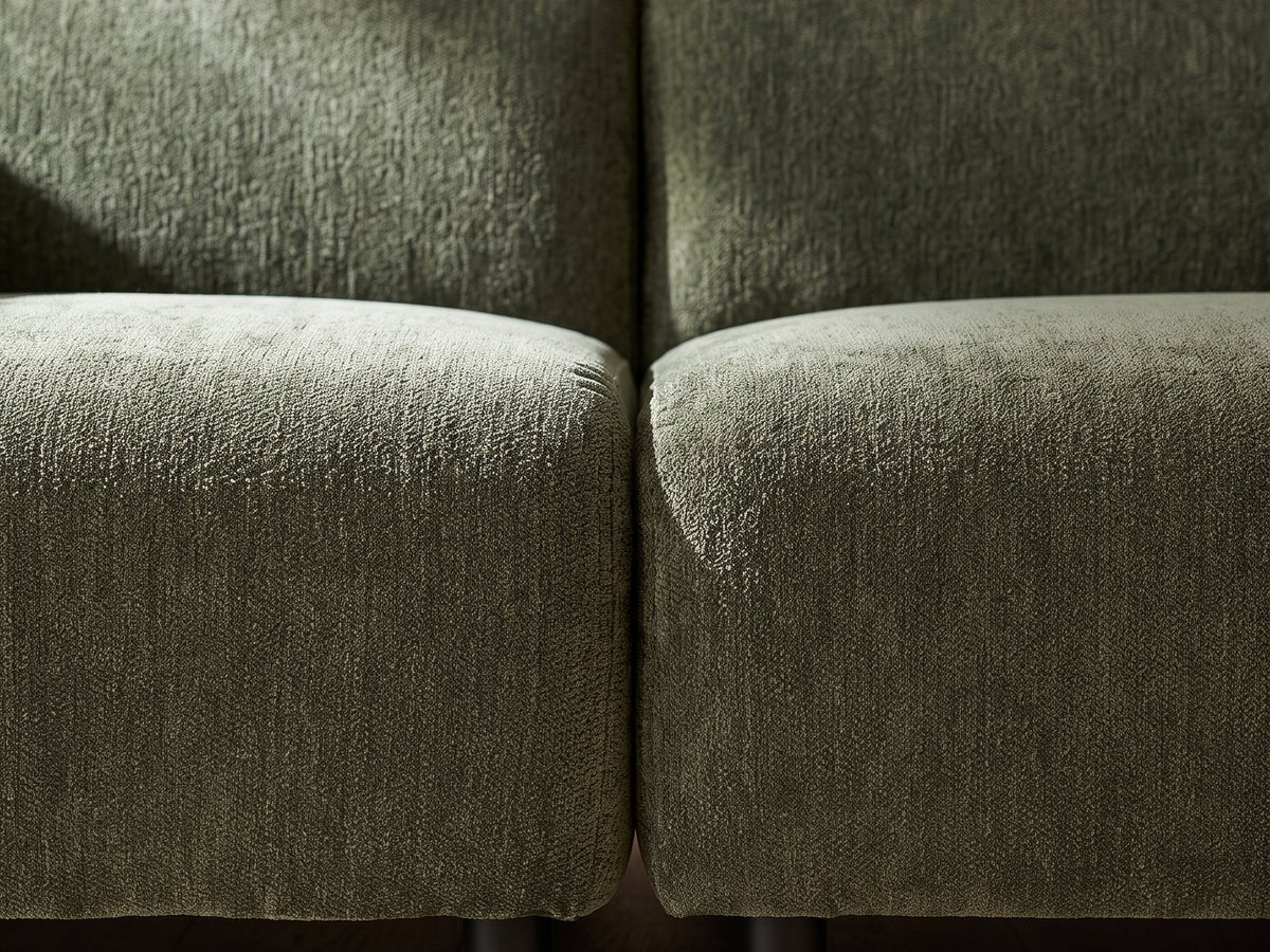 Close-up detail of the Amalfi sofa