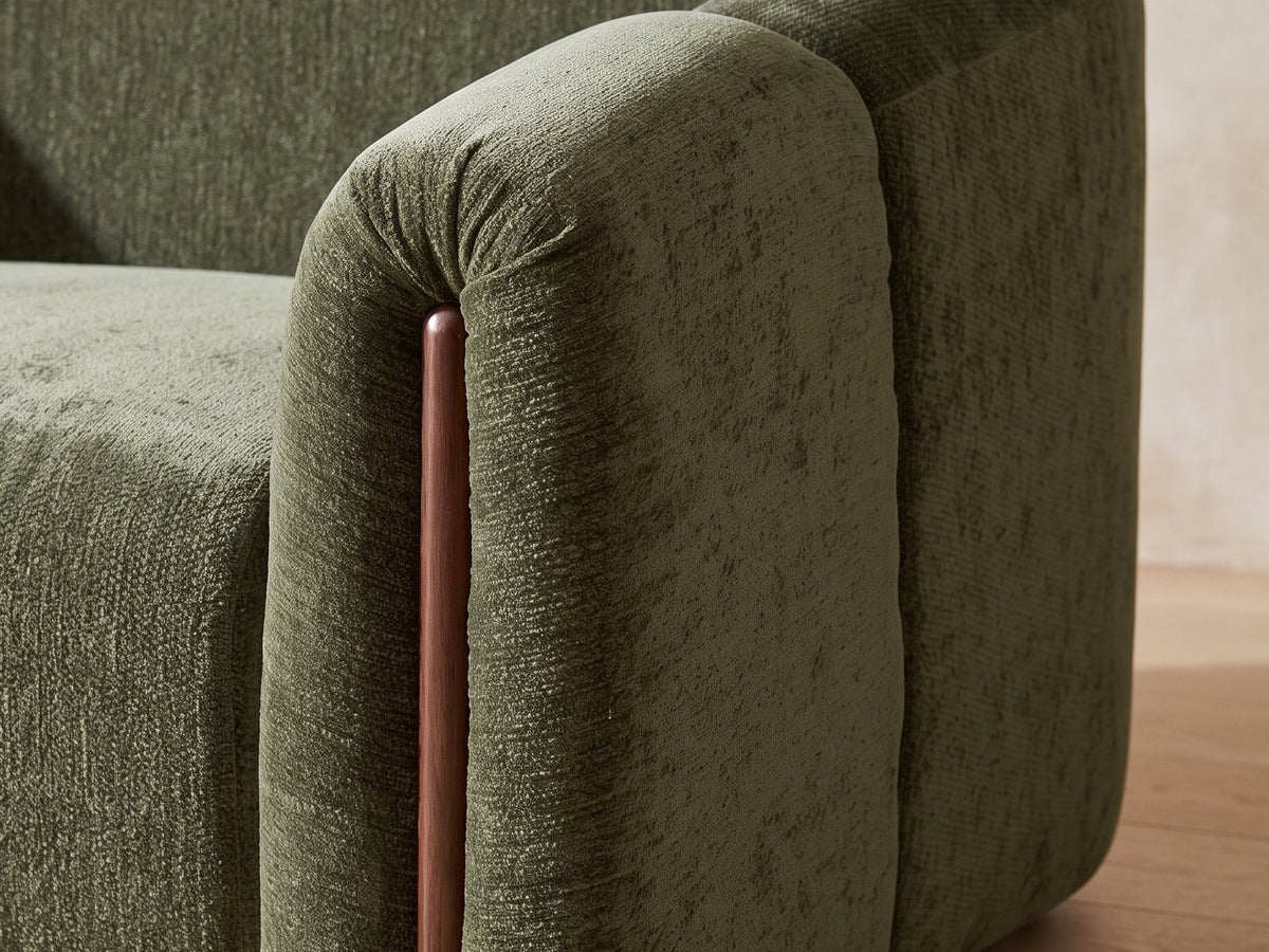Close-up of the Amalfi sofa material