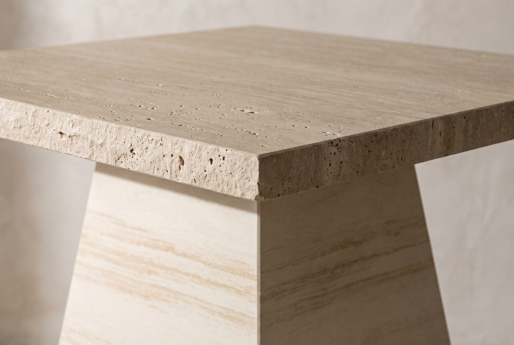 Sawn edge, tapered base