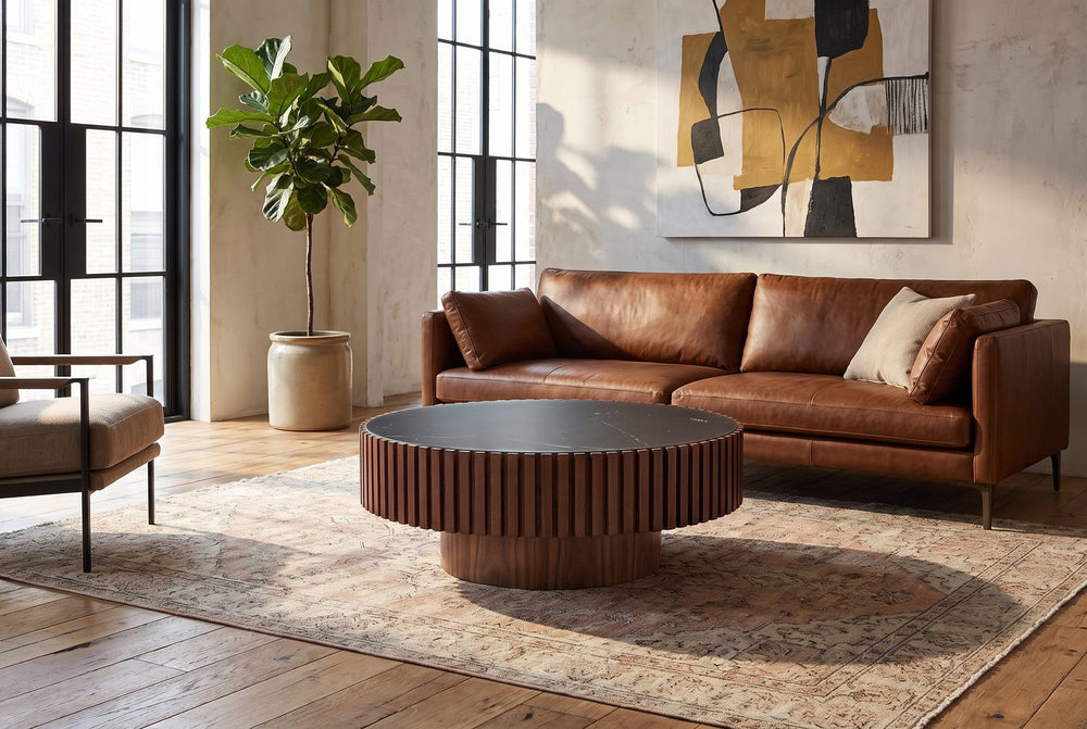 A drum on a pedestal