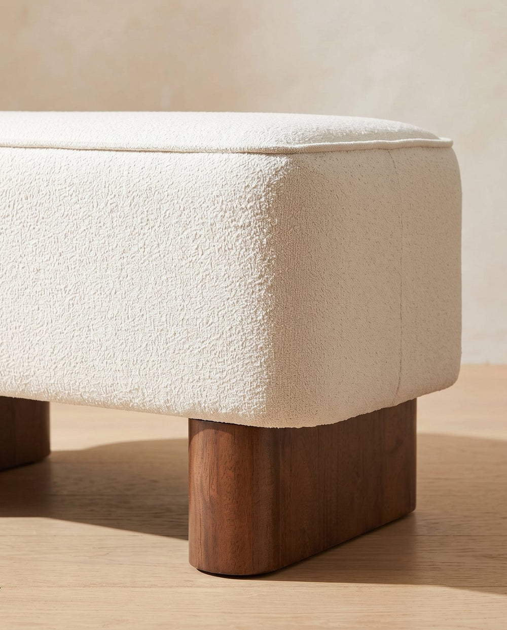 Solid rubberwood legs