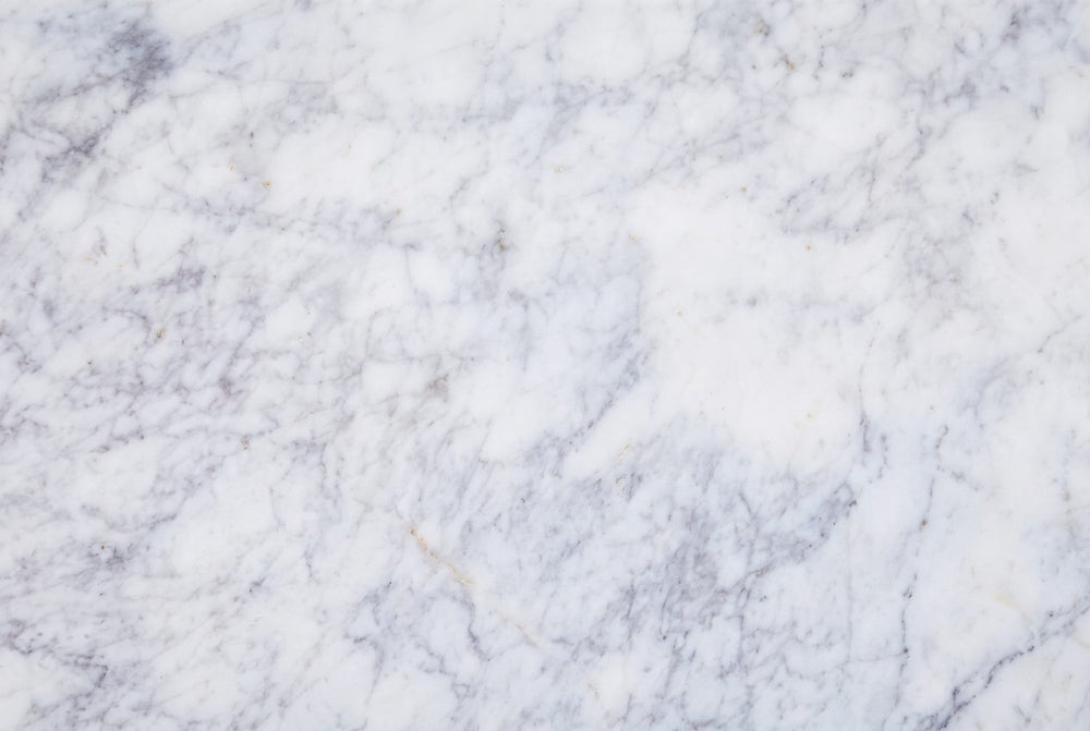 Natural white marble