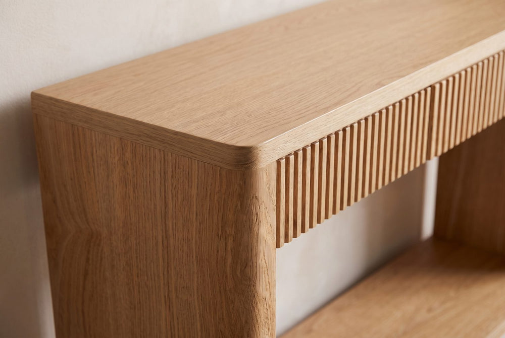 Slats and a soft corner