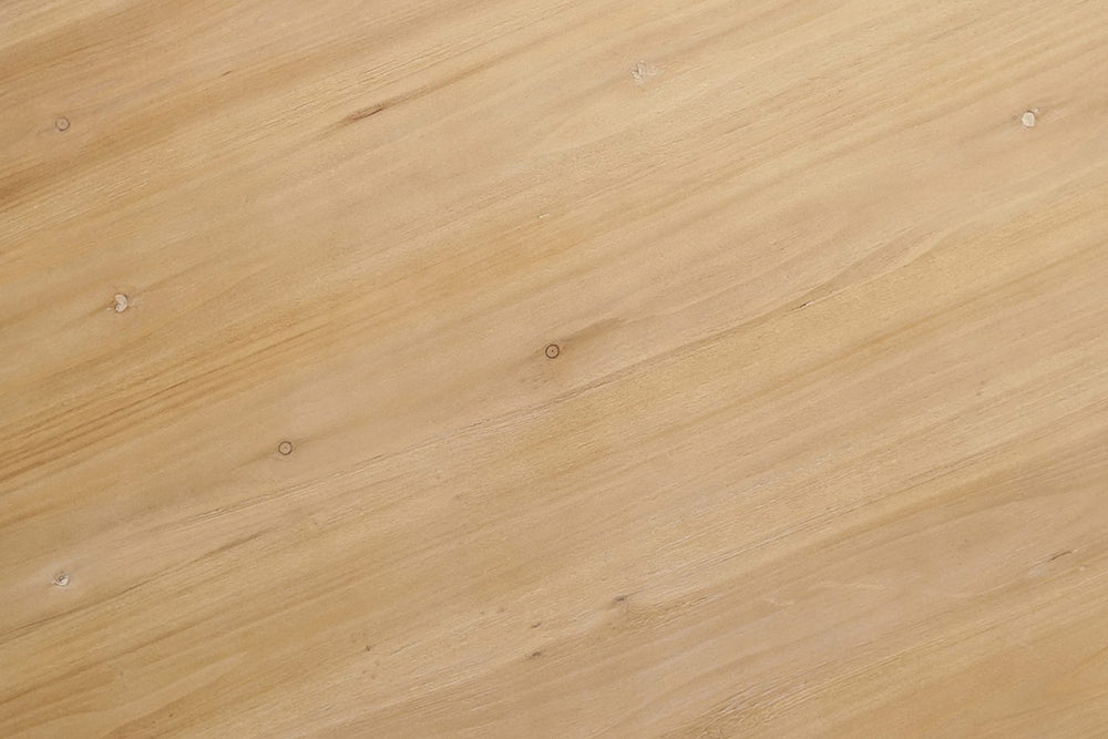 Pale fir, knots and all
