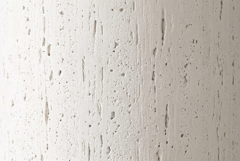 A travertine-like texture