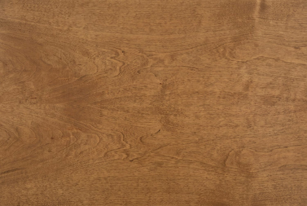 Birch figure under the stain