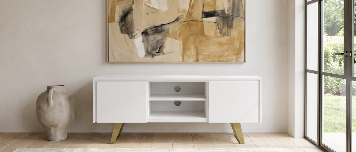 Movie night, upgraded. - Cittadella White Media Console