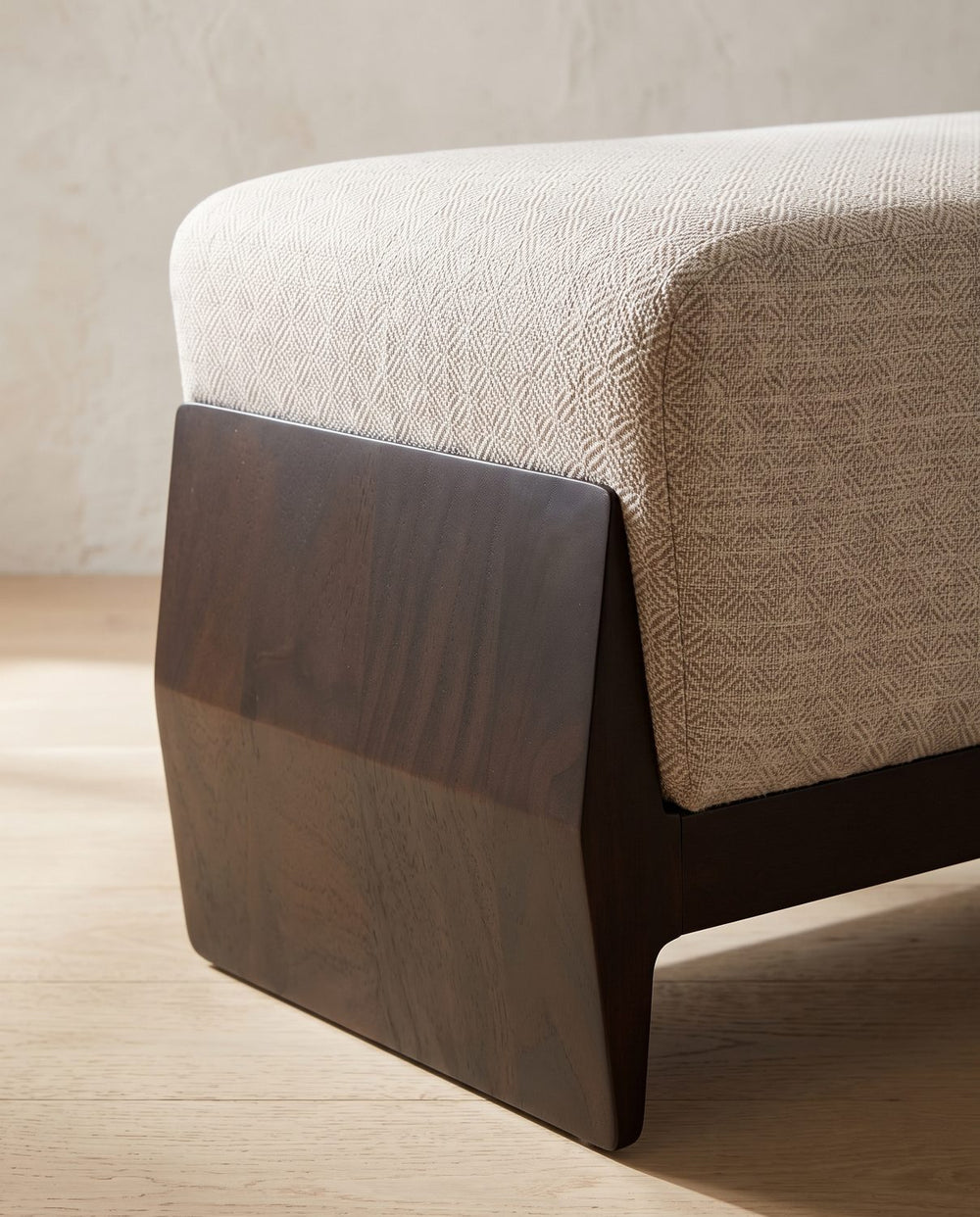 Solid rubberwood ends