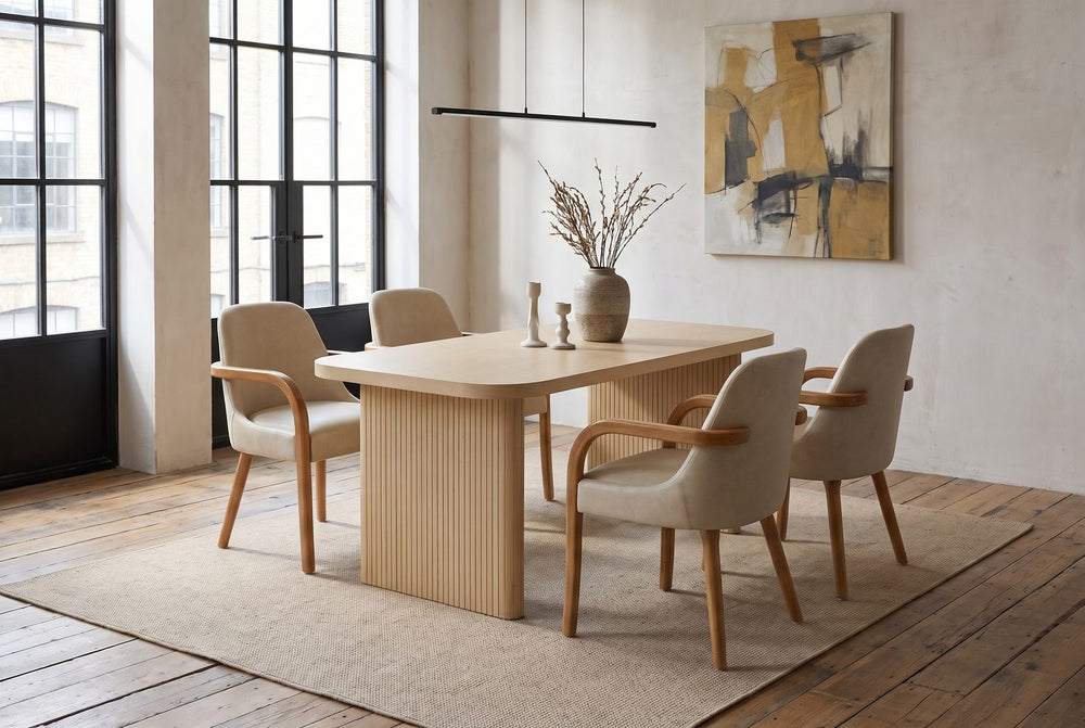 Two chairs to a side