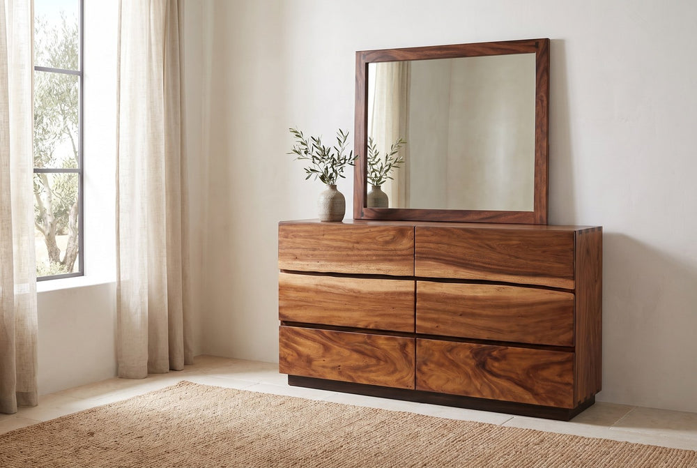 Dresser with its mirror