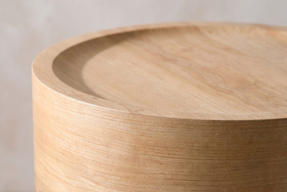 A dished top