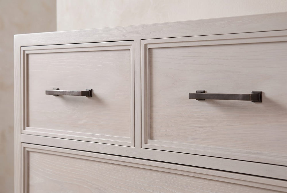 Two small drawers, framed