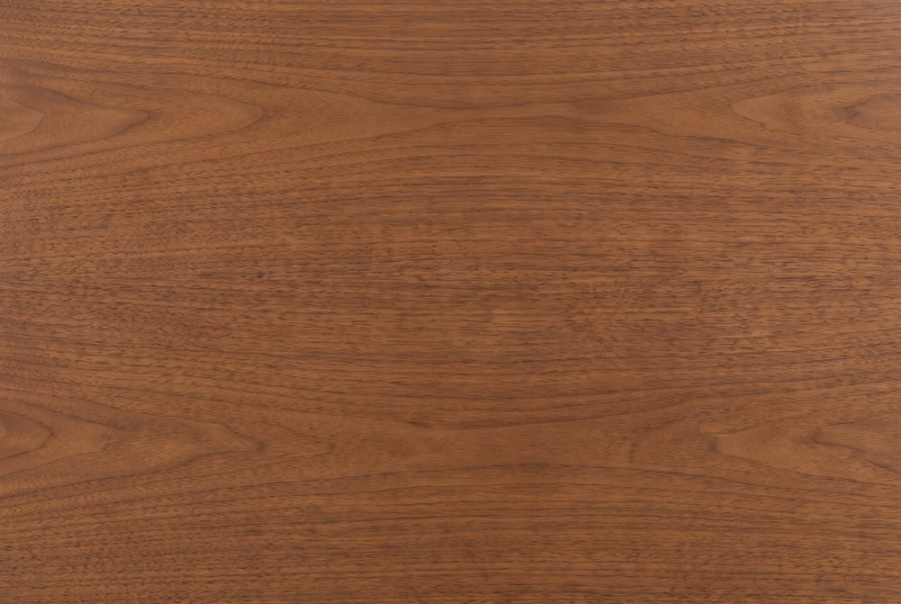 Walnut veneer up close