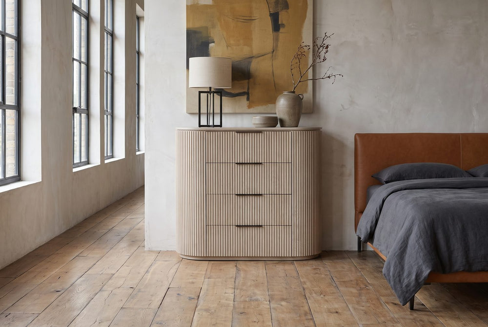 An oval in the room