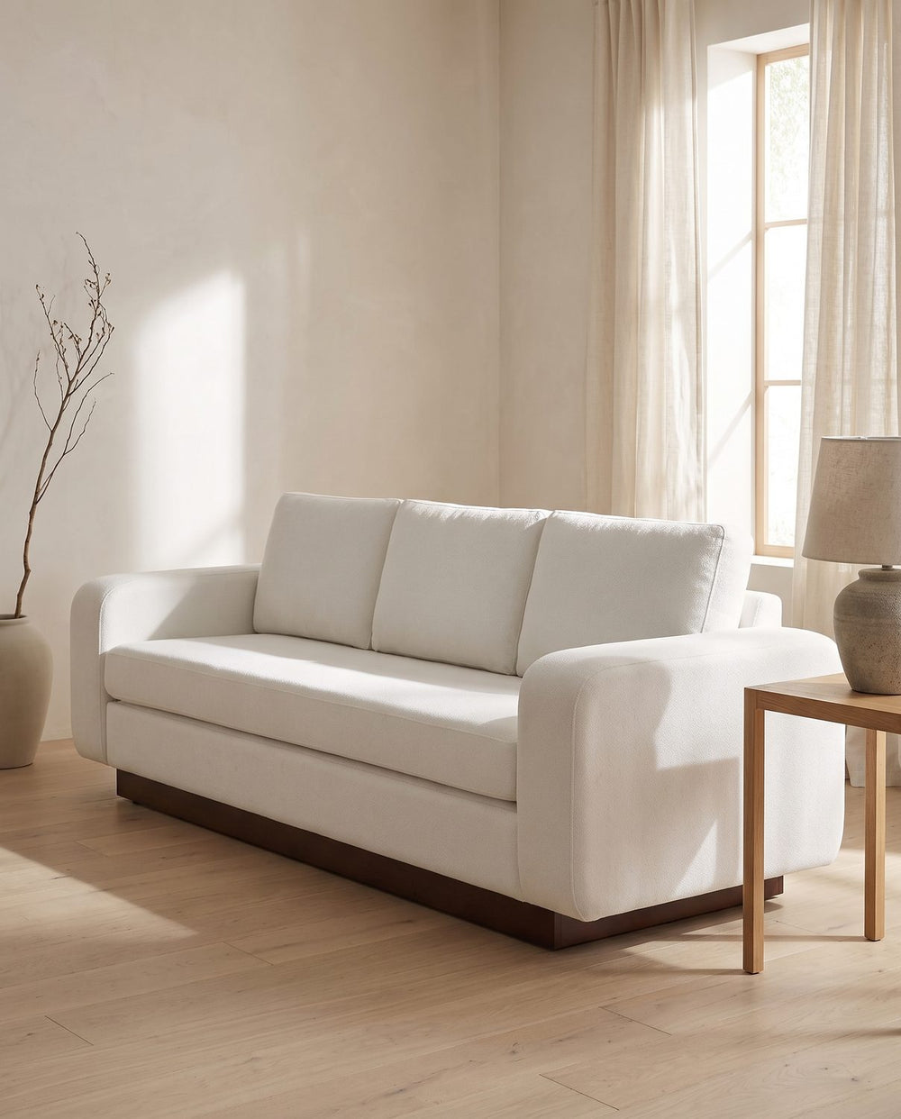 One bench cushion
