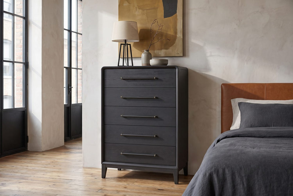 Five drawers, one column