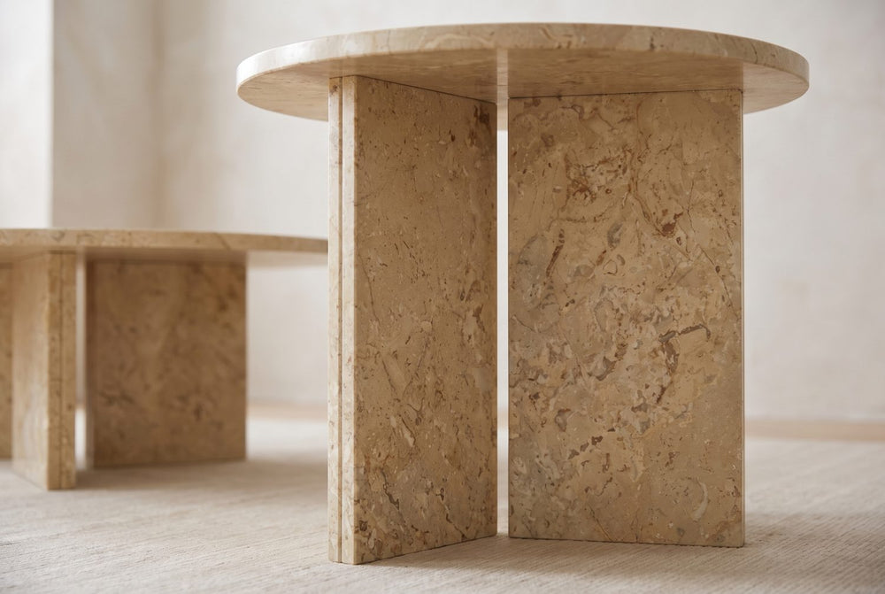 The base under the side table