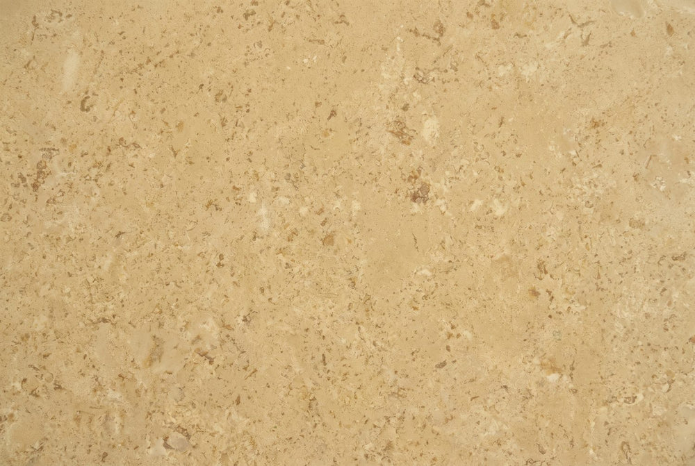 Sand beige, flecked with rust