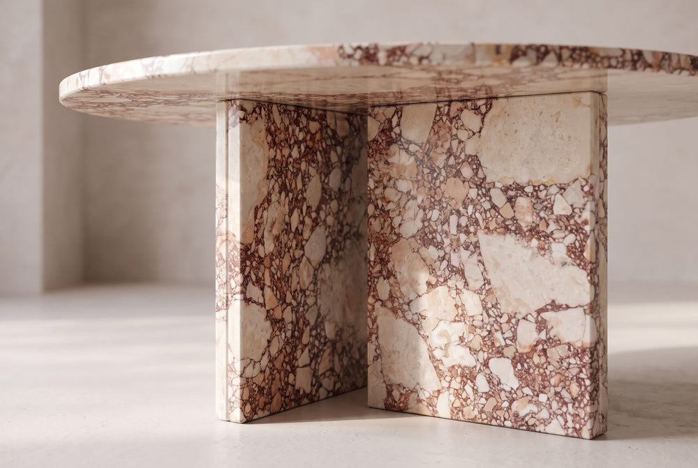 Two slabs, set in a T