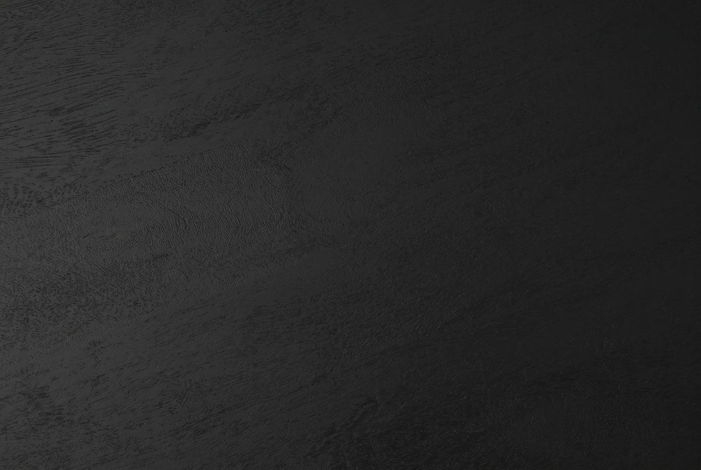 Black stain, visible grain