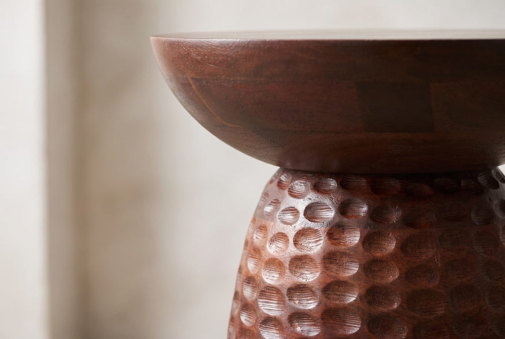 Smooth over carved