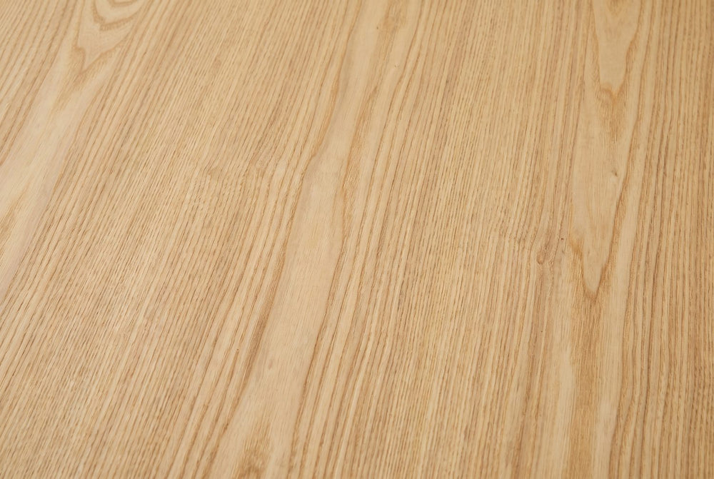 Pale ash grain, left plain