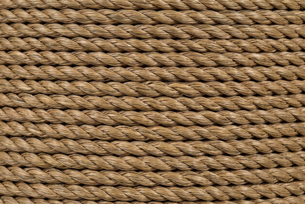 Twisted natural seagrass