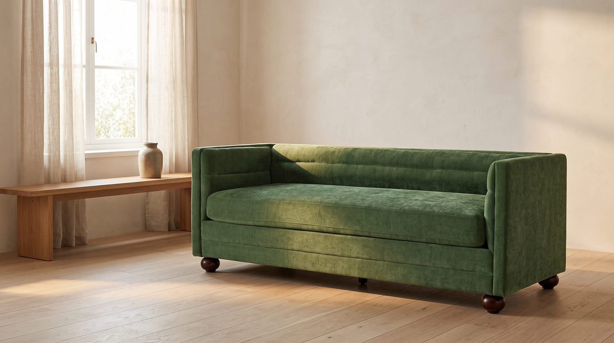 Start with the sofa. - Novara Channel-Back Sofa