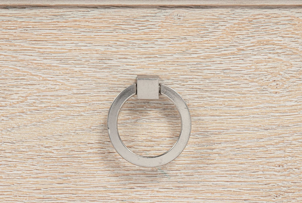 A ring on limed oak