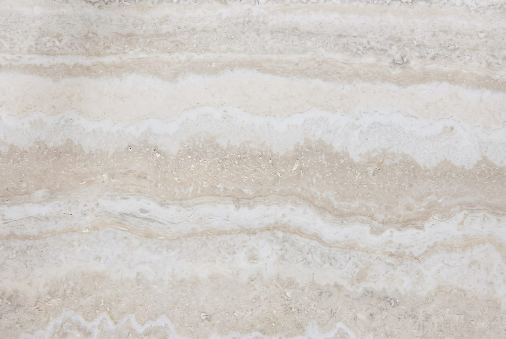 Travertine look, honed