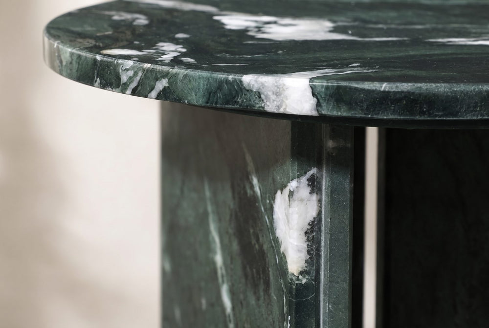 A polished edge, solid stone