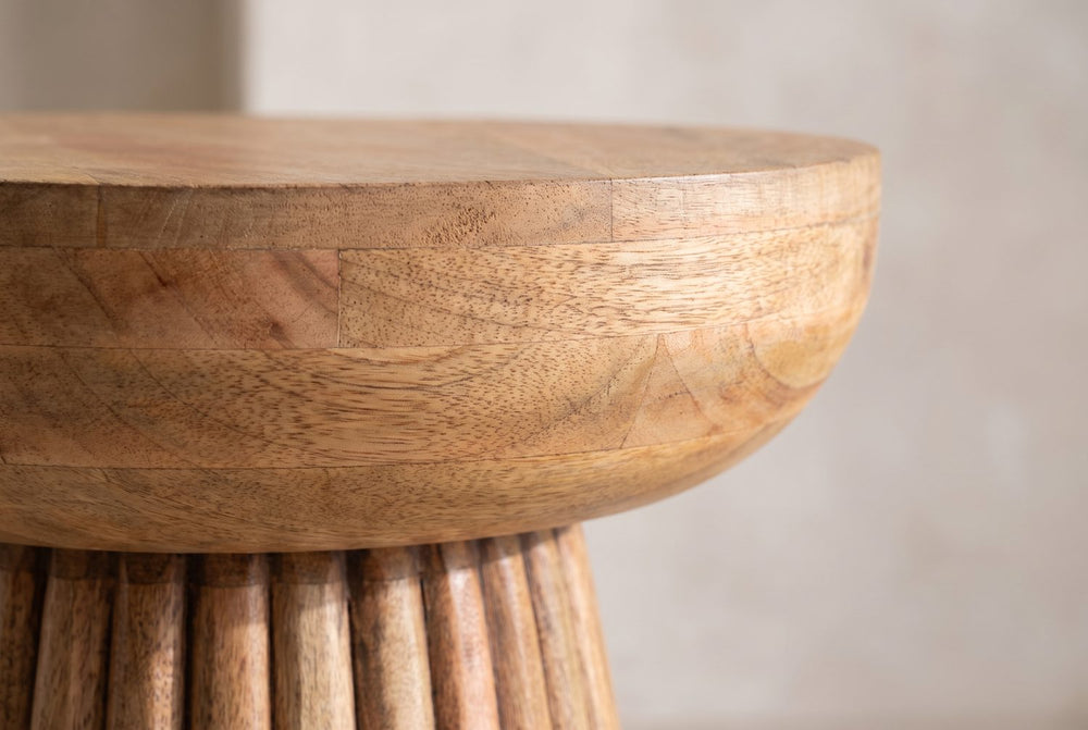 A rounded cap
