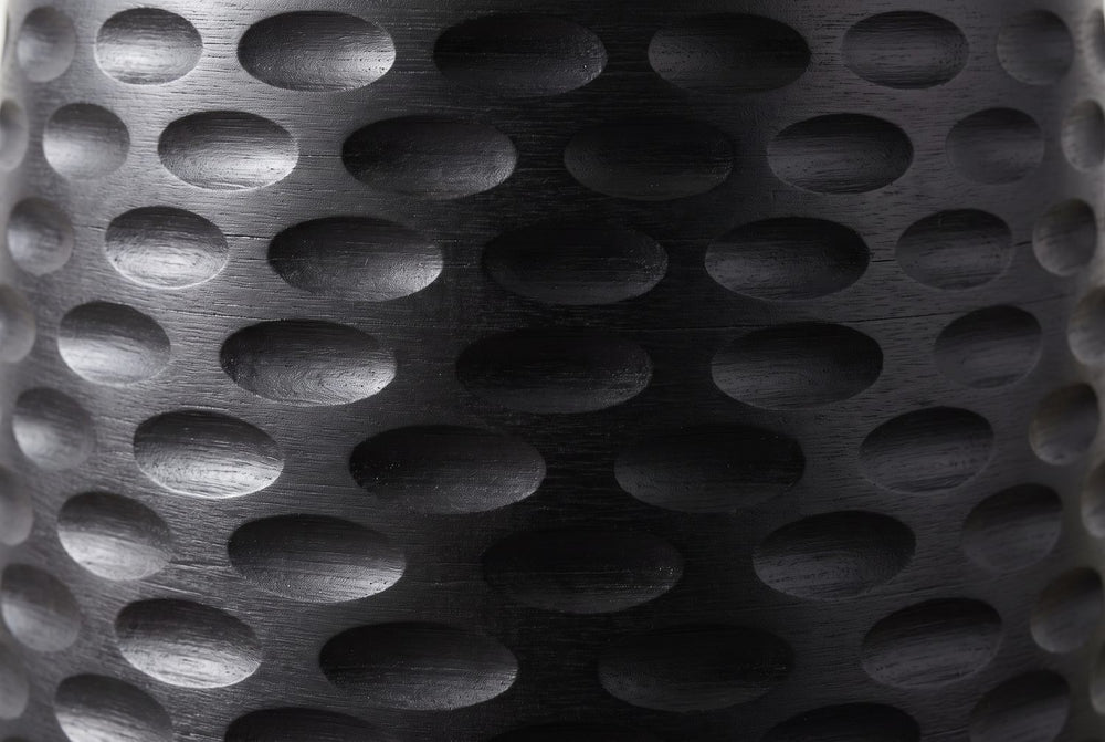 Rows of oval scoops