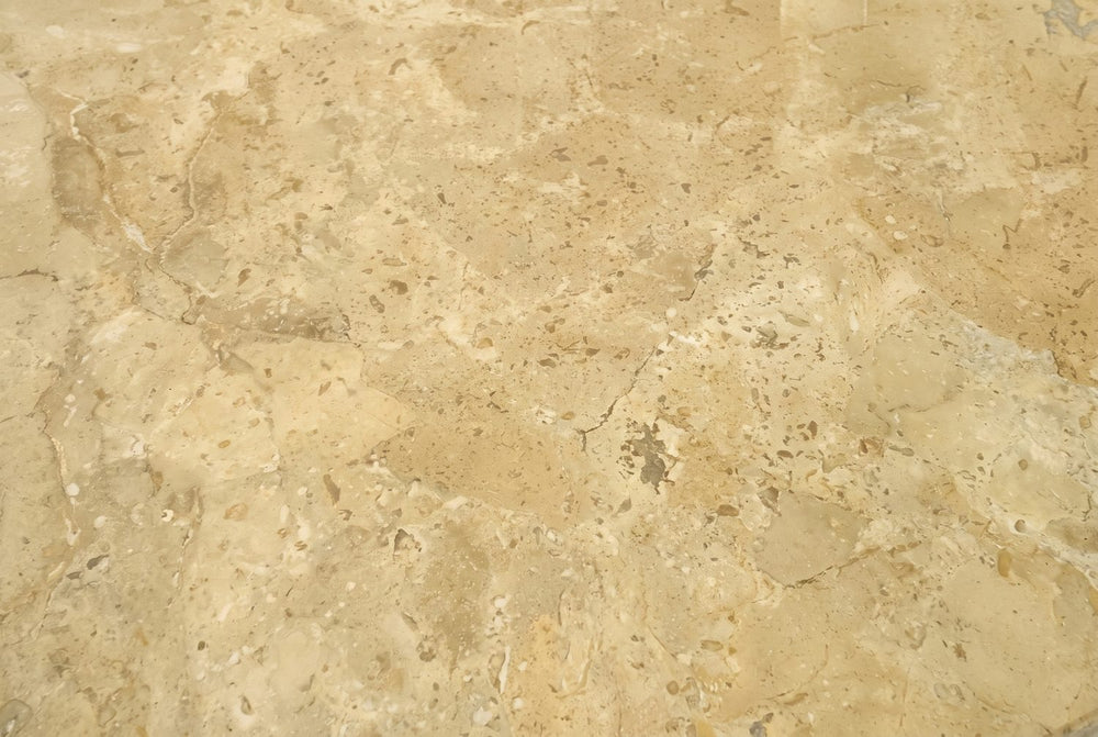 Honey beige, softly mottled