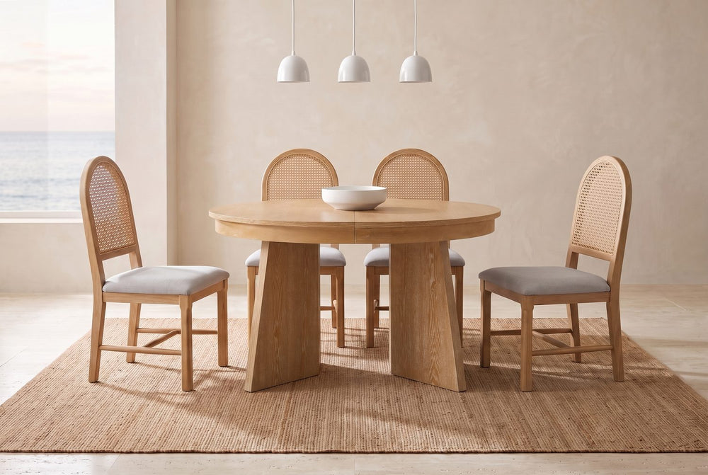 Two pedestals, no corner legs