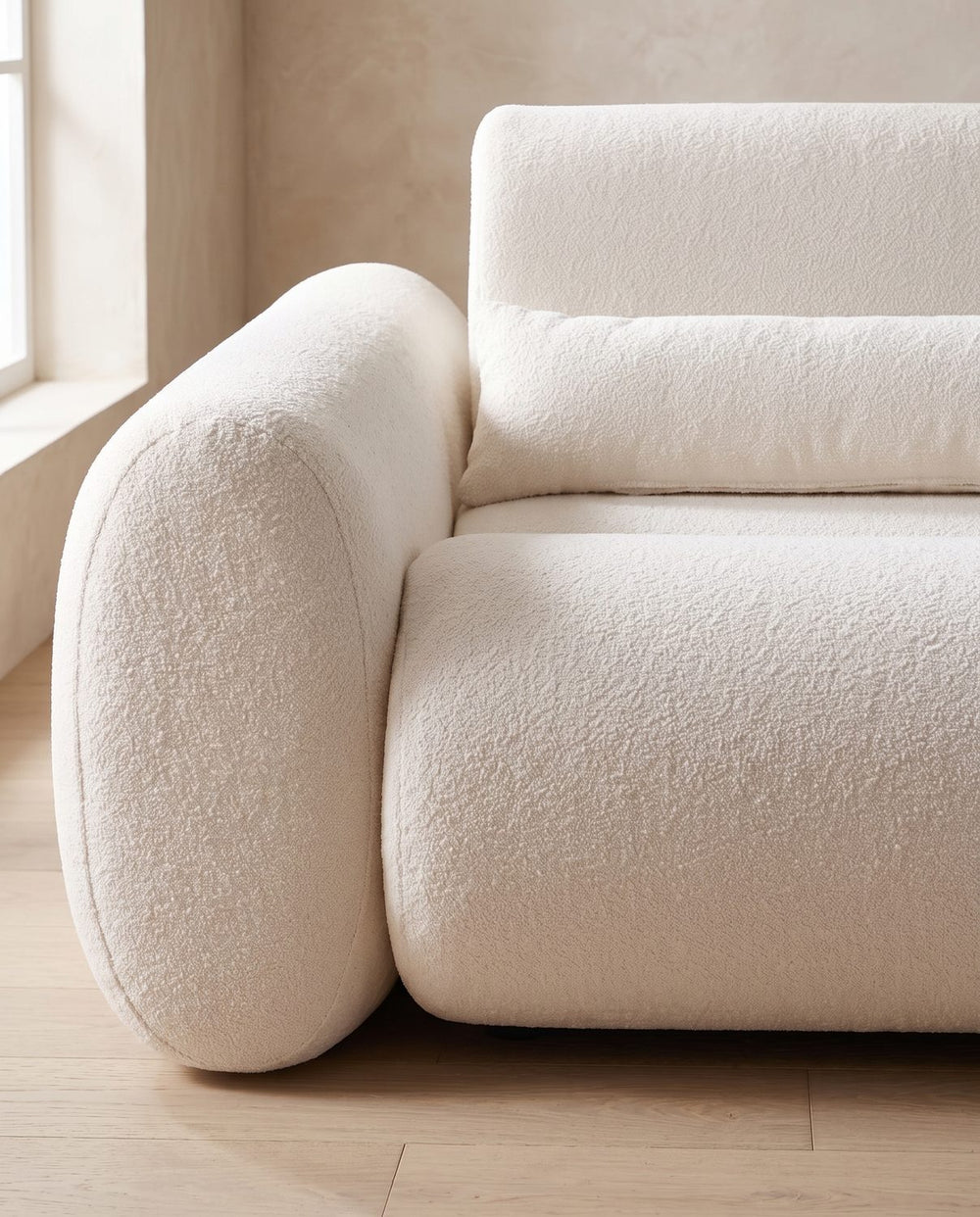 Round bolster arms