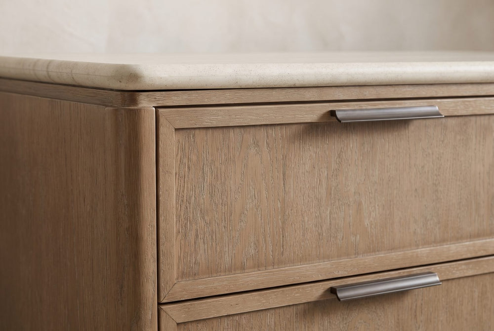 Stone edge, bronze pull