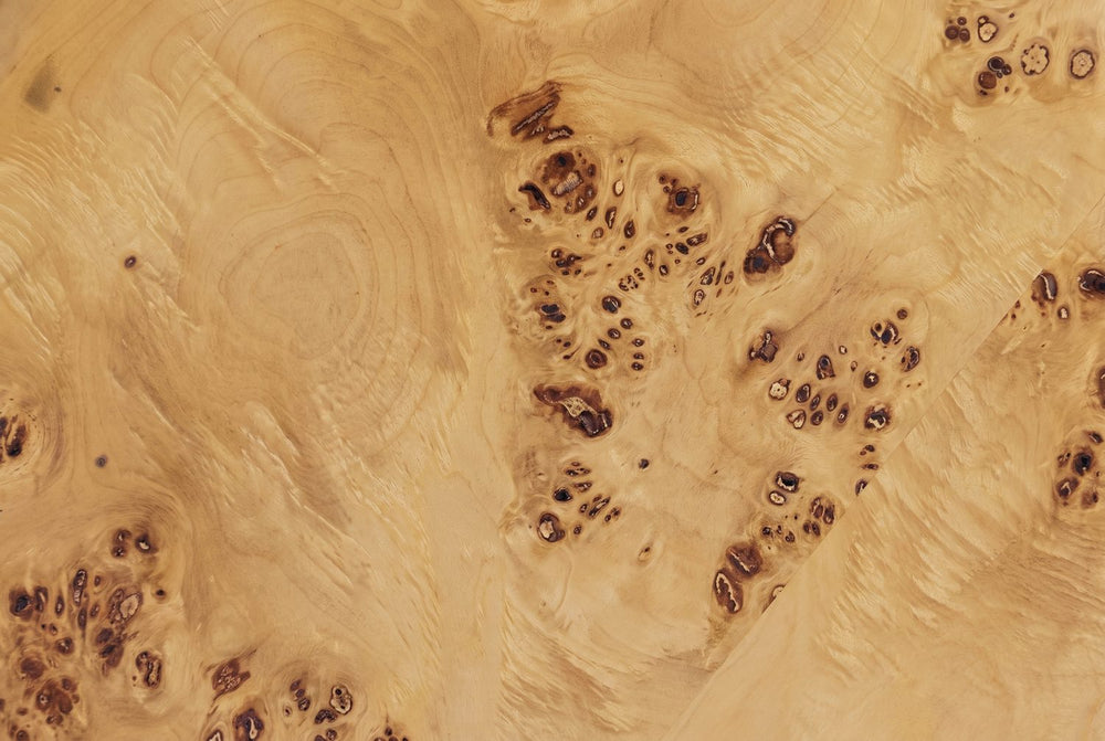 Light burl veneer