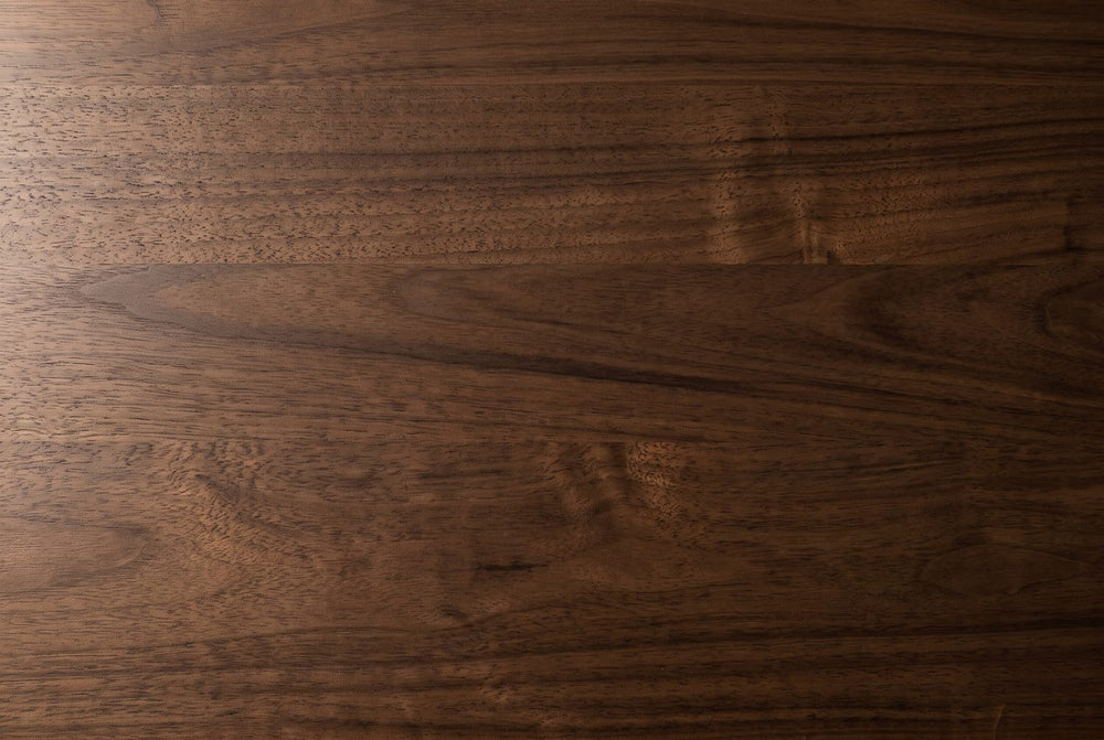 Walnut stain over acacia grain