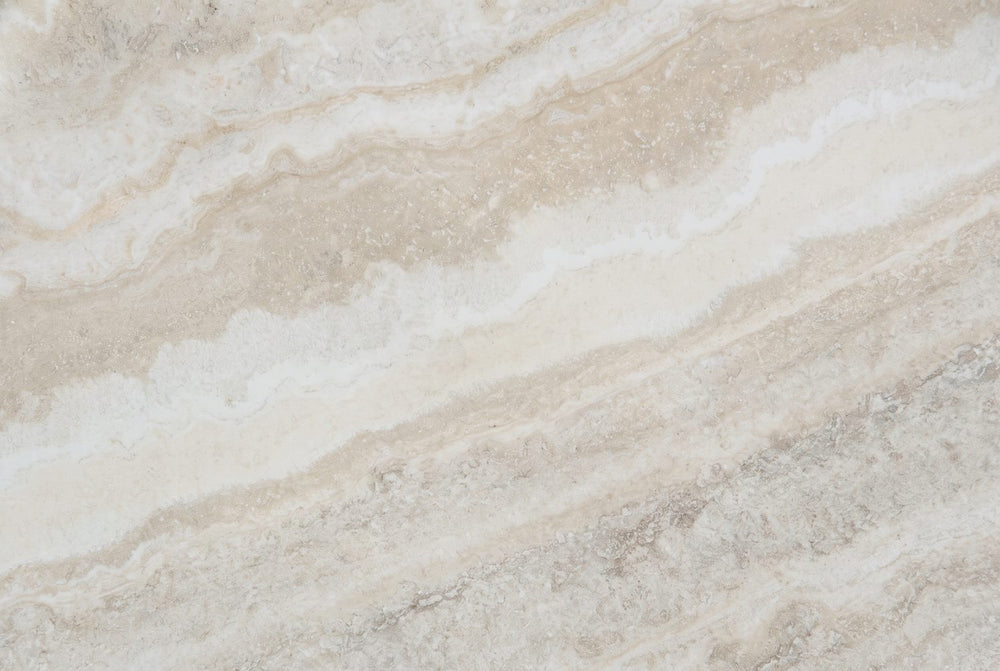 Travertine look, honed