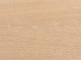 Close-up of the Aquileia 63-Inch Natural Mango 9-Drawer Dresser: the pale limed mango veneer of a drawer front