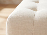 Close-up of the Assisi bench material