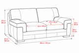 Bennett Leather Sofa