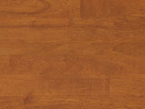 Close-up of the Brisighella Mid-Century Media Console: solid wood grain