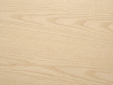 Close-up of the Canelli 31-Inch Square Scalloped Ash Veneer Lift-Top Coffee Table: the natural ash veneer of the lift-top