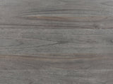 Close-up of the Codroipo 61-Inch Gray Acacia Honeycomb Dresser: the gray-washed acacia top