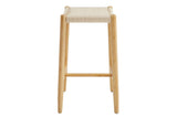 Leif Solid Bamboo Counter Height Stool