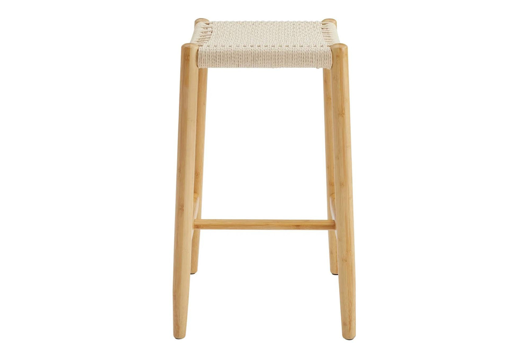 Leif Solid Bamboo Counter Height Stool